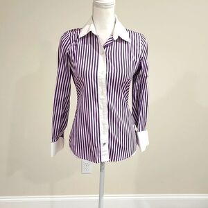 Pink Tartan blouse.  Size 2